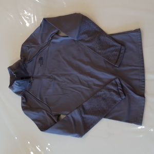 EUC The North Face Womens Quarter Zip Sweatshirt Purple Sz XS